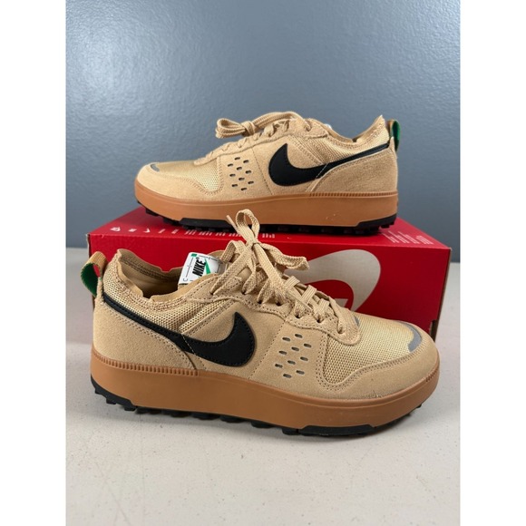 Nike Other - Nike City Mens Sneakers Flax Brown/Black-Sesame Comfort‎ Athletic Size 8